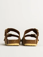 SANDALES EN CUIR HUILÉ BIRKENSTOCK ARIZONA BIG BUCKLE WOMENS