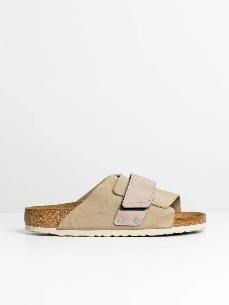 MENS BIRKENSTOCK KYOTO SUEDE NUBUCK SANDALS