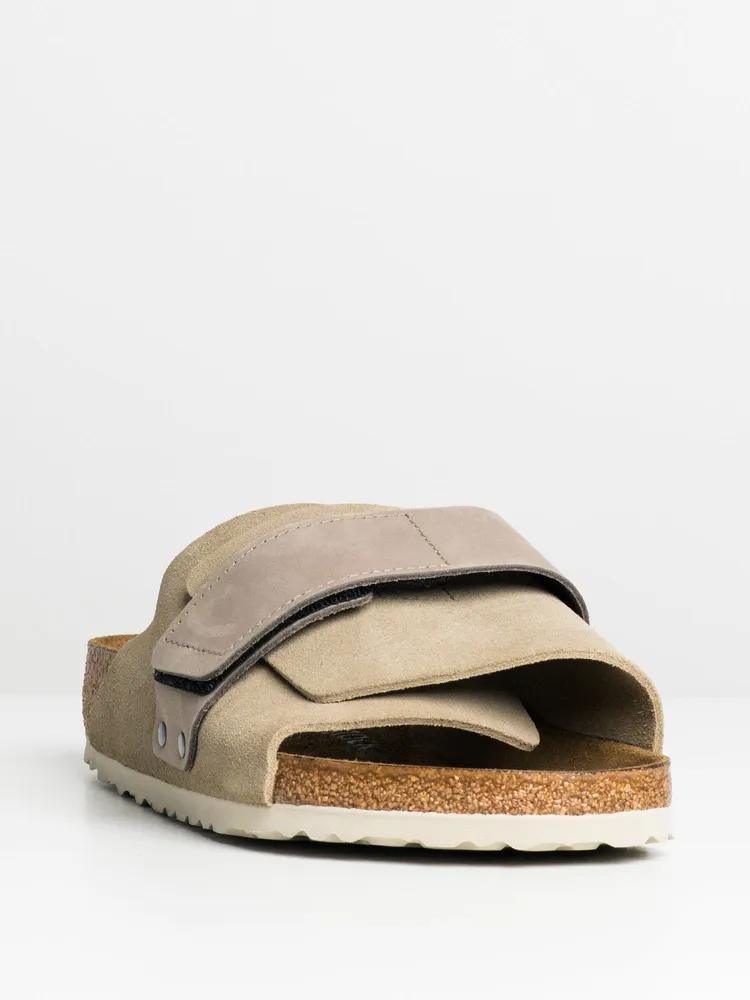 MENS BIRKENSTOCK KYOTO SUEDE NUBUCK SANDALS