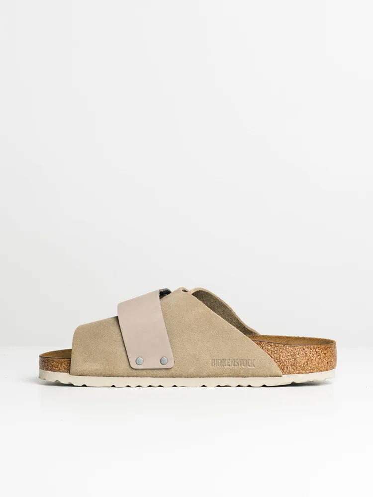 MENS BIRKENSTOCK KYOTO SUEDE NUBUCK SANDALS