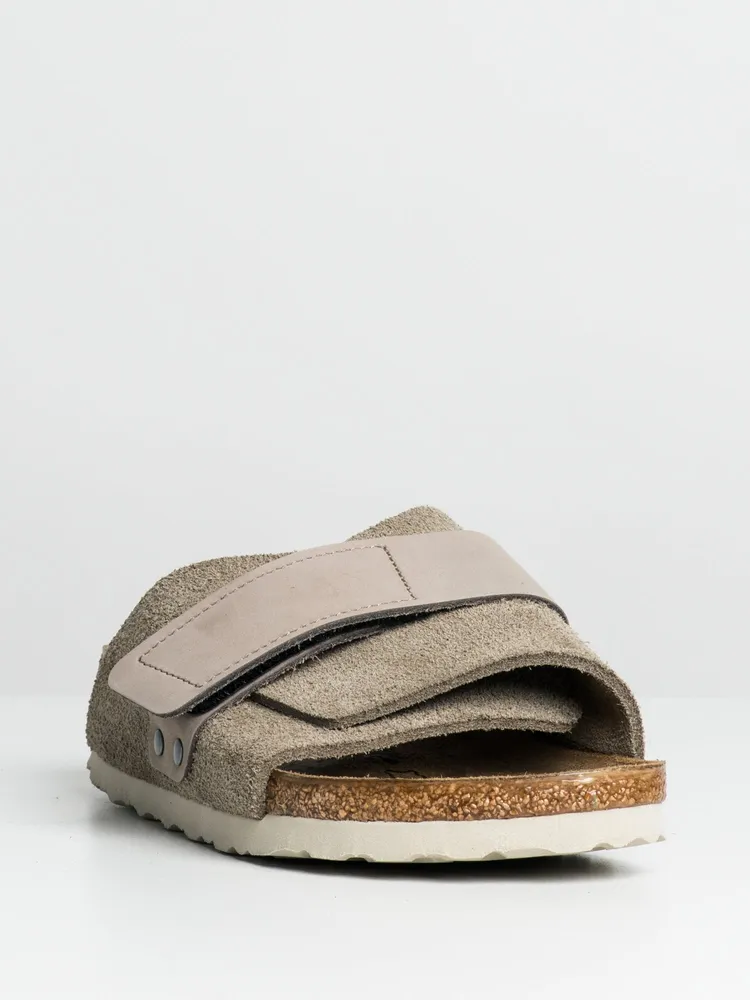 WOMENS BIRKENSTOCK KYOTO SUEDE NARROW SANDALS