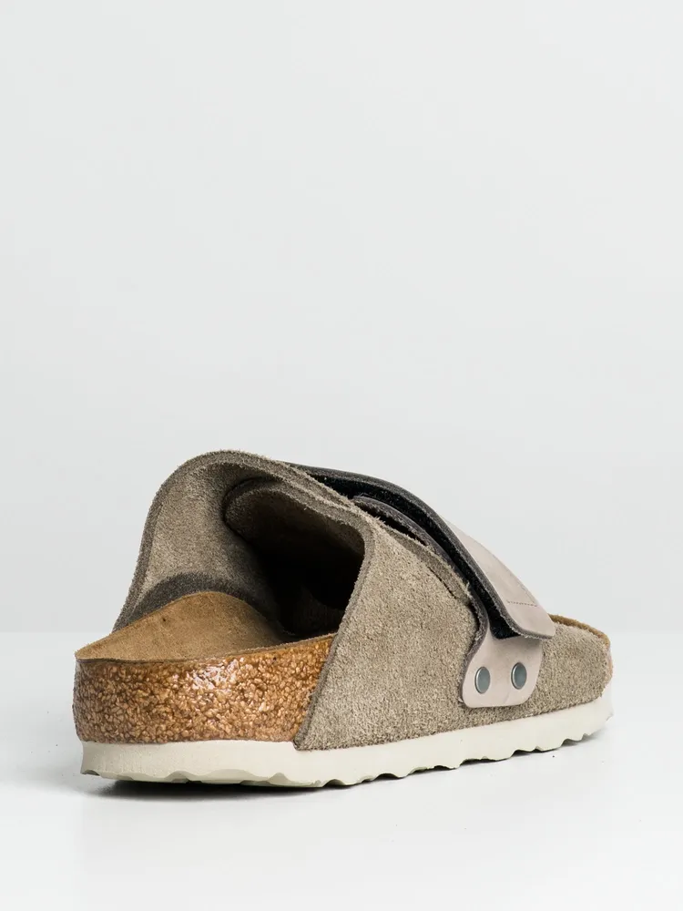 WOMENS BIRKENSTOCK KYOTO SUEDE NARROW SANDALS