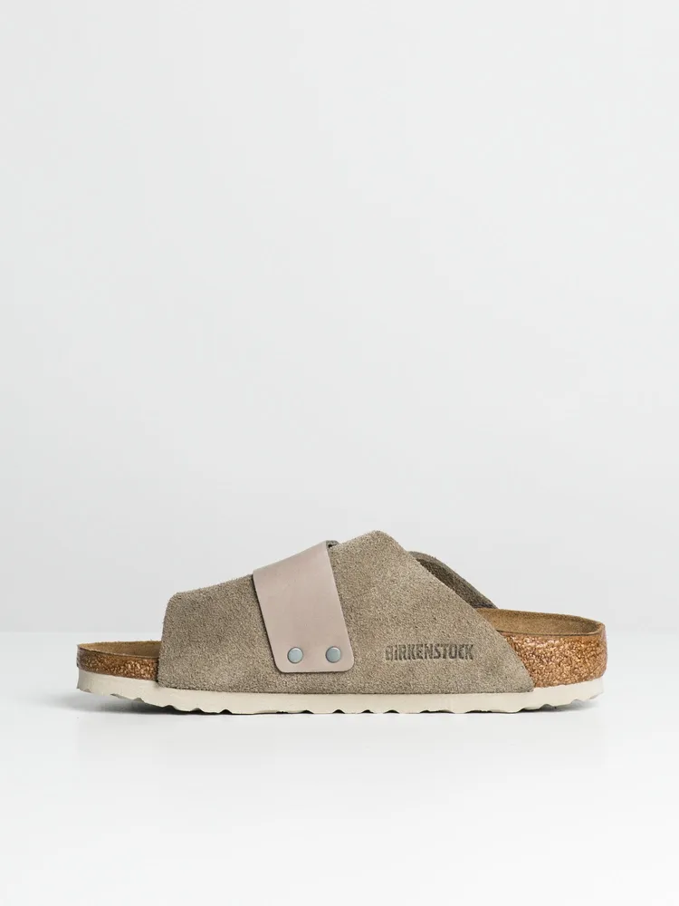 WOMENS BIRKENSTOCK KYOTO SUEDE NARROW SANDALS