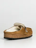 WOMENS BIRKENSTOCK BUCKLEY SHEARLING NARROW CLOGS