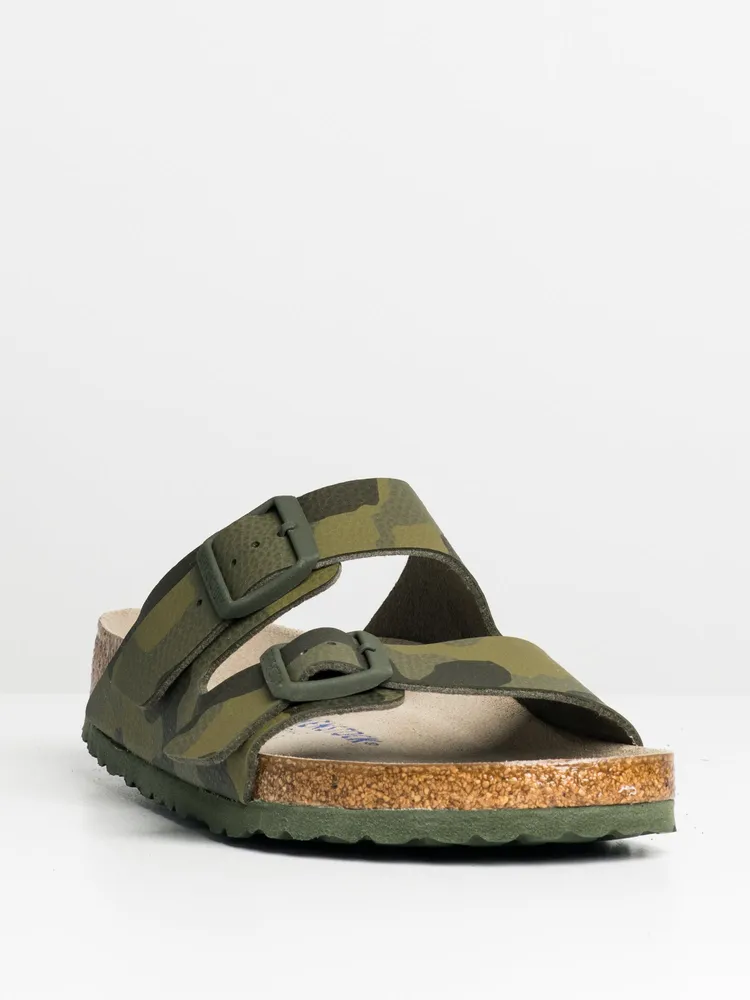MENS BIRKENSTOCK ARIZONA SOFT FOOTBED CAMO