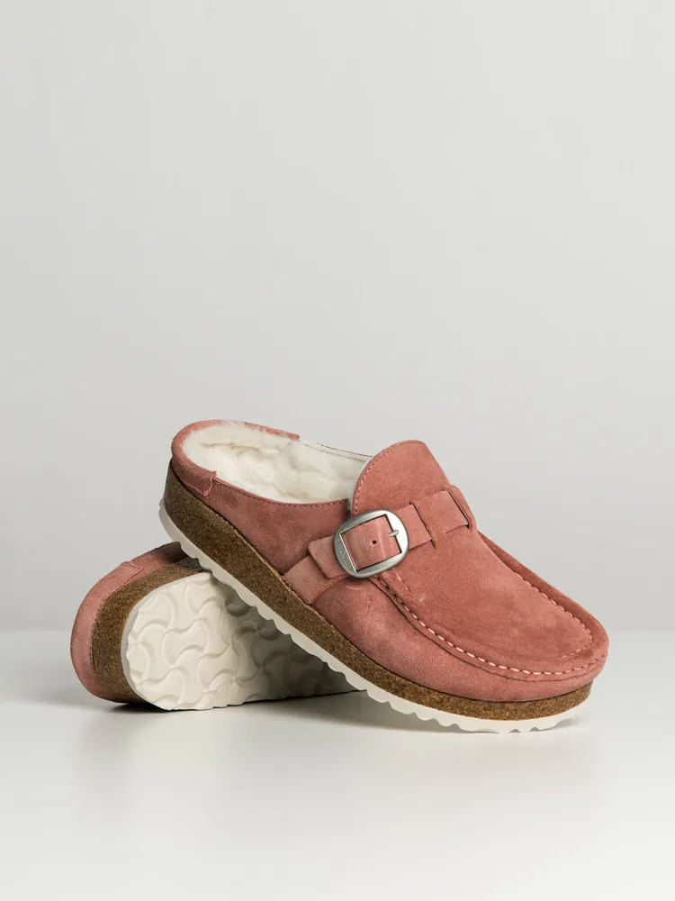 WOMENS BIRKENSTOCK BUCKLEY SHEARLING NARROW - CLEARANCE