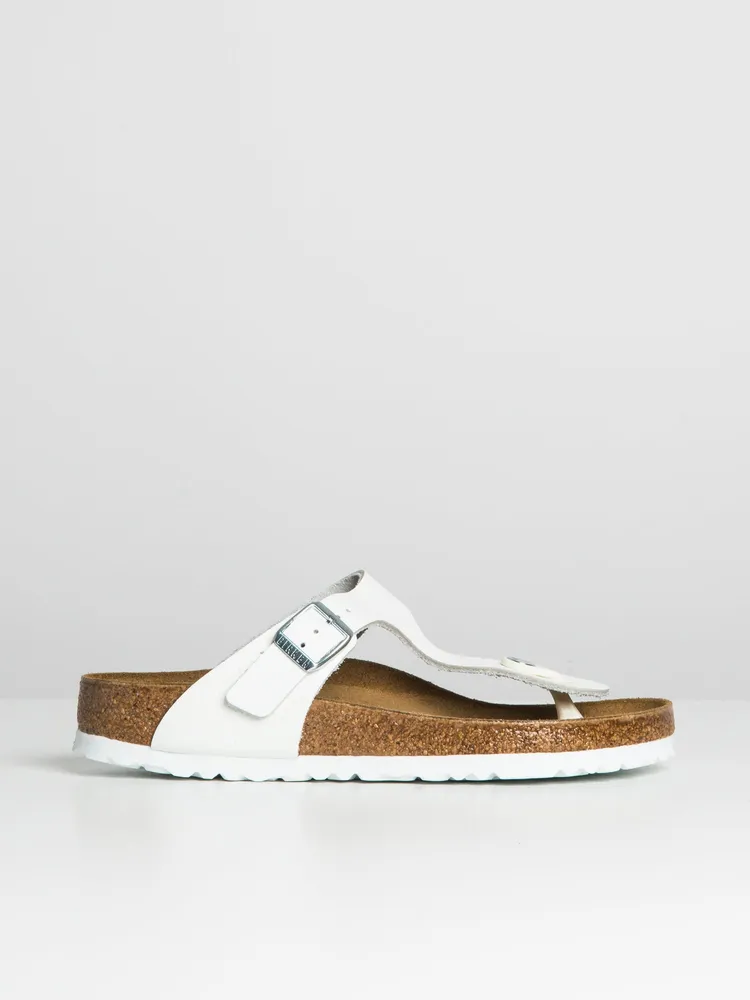 SANDALES BIRKENSTOCK GIZEH EN CUIR REG POUR FEMMES