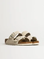 WOMENS BIRKENSTOCK ARIZONA SOFT FOOTBED SUEDE SANDALS