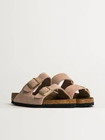 WOMENS BIRKENSTOCK ARIZONA SUEDE SANDALS