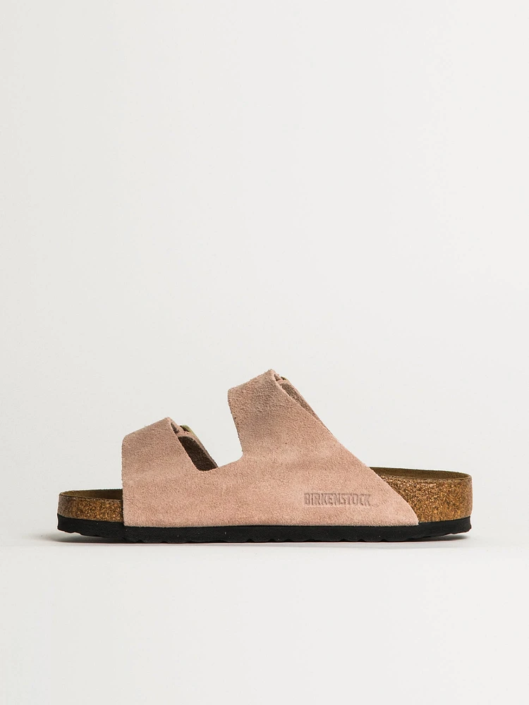 WOMENS BIRKENSTOCK ARIZONA SUEDE SANDALS