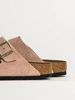 WOMENS BIRKENSTOCK ARIZONA SUEDE SANDALS