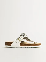 WOMENS BIRKENSTOCK GIZEH FLOWER LEATHER SANDALS