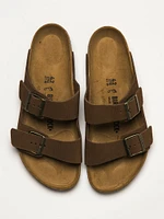 BIRKENSTOCK ARIZONA CORD SUEDE HOMME - DARK TEA