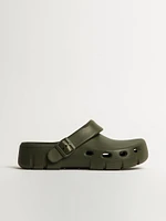 MENS BIRKENSTOCK BIRKI FLOW EVA CLOG - KHAKI