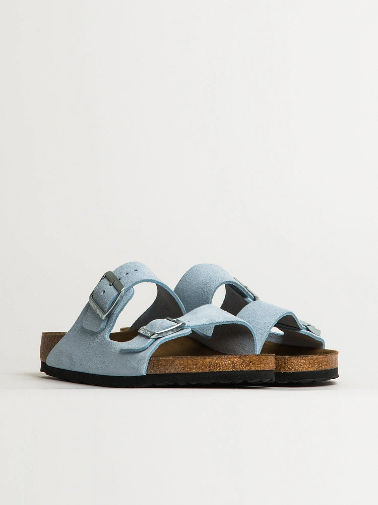 SANDALES BIRKENSTOCK ARIZONA EN DAIM POUR FEMMES