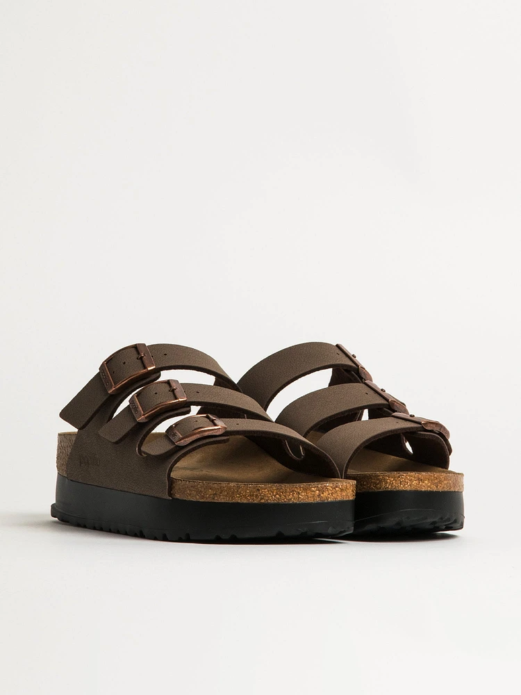 SANDALES BIRKENSTOCK FLORIDA III PLATFORM VEGAN POUR FEMMES