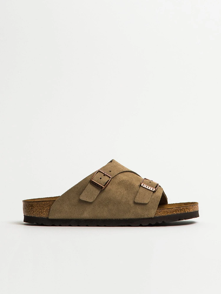 BIRKENSTOCK ZURICH EN DAIM, SANDALES ÉTROITES POUR FEMMES