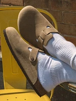SABOTS BOSTON EN CUIR HUILÉ
