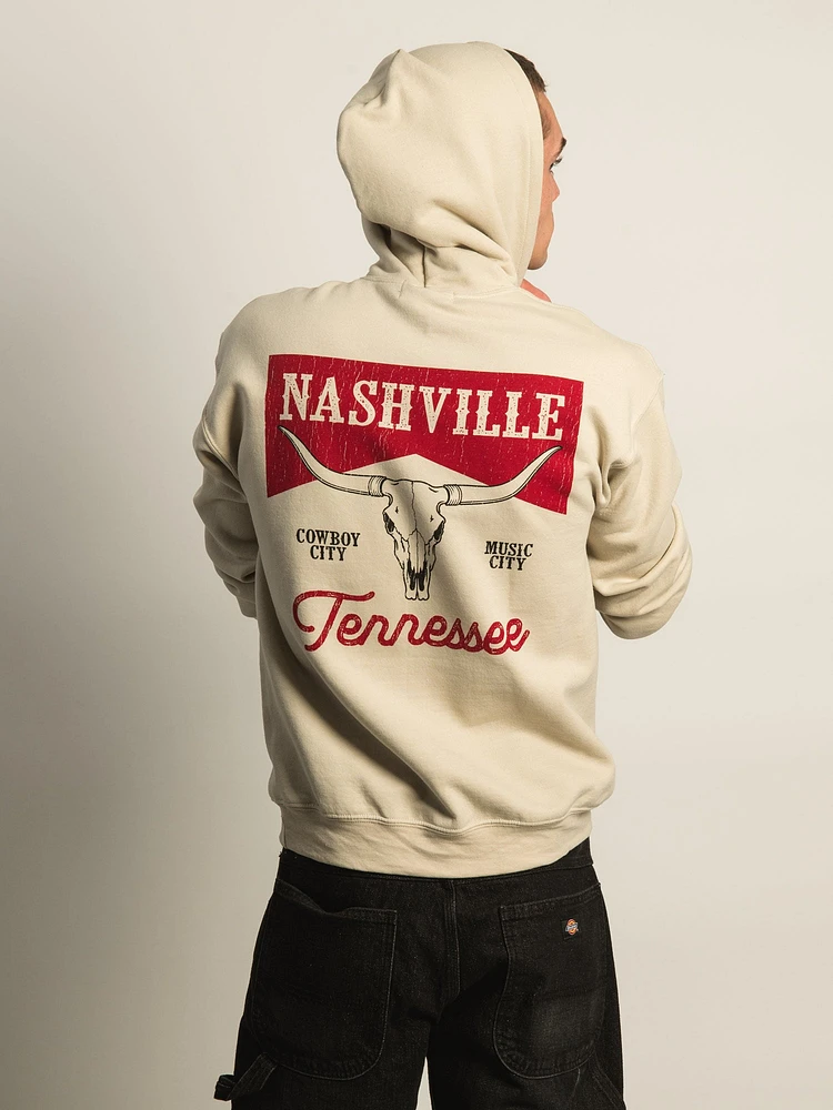 NASHVILLE TENNESSEE PULLOVER HOODIE