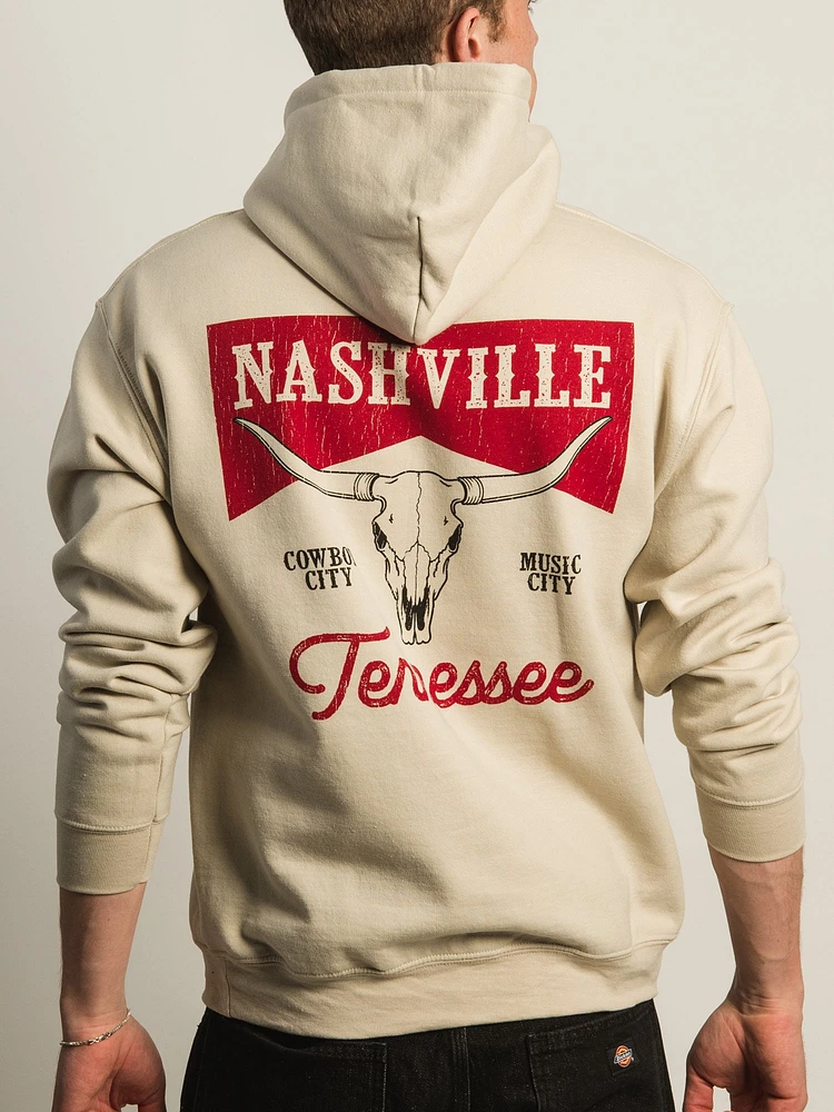 NASHVILLE TENNESSEE PULLOVER HOODIE