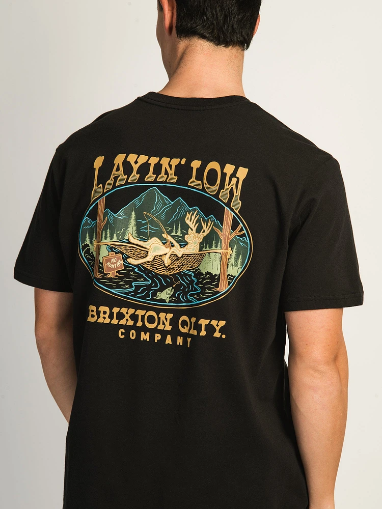 BRIXTON LAYIN' LOW STANDARD T-SHIRT