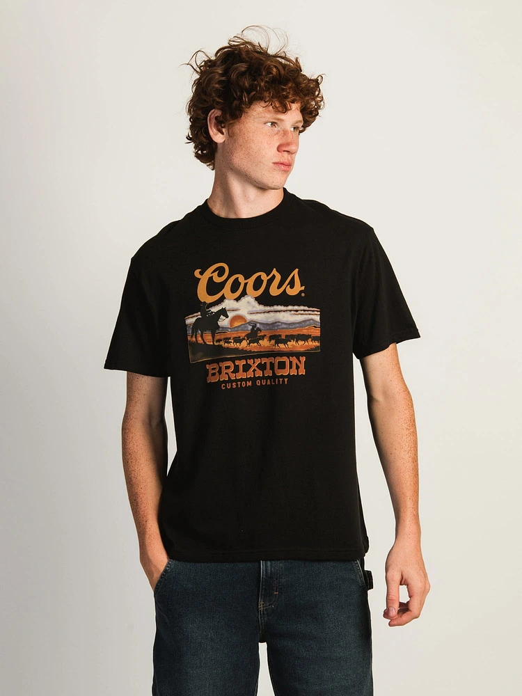 BRIXTON COORS SUNSET STANDARD T-SHIRT