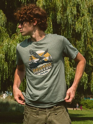 T-SHIRT BRIXTON RIDGE WOOD