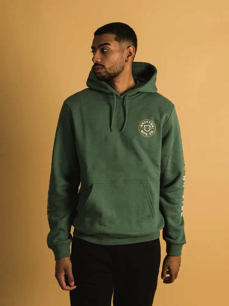 BRIXTON CREST PULLOVER HOODIE - CLEARANCE