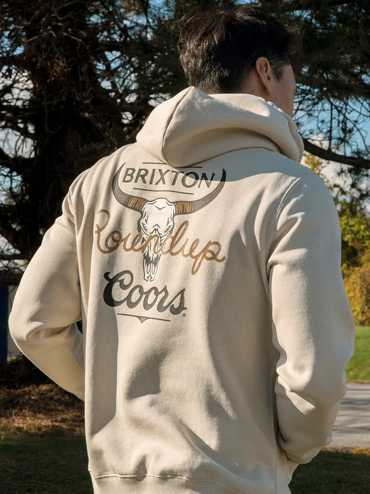 BRIXTON COORS ROUNDUP PULL OVER HOODIE