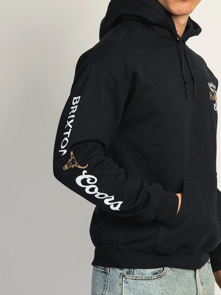 BRIXTON COORS ROUND UP PULLOVER HOODIE