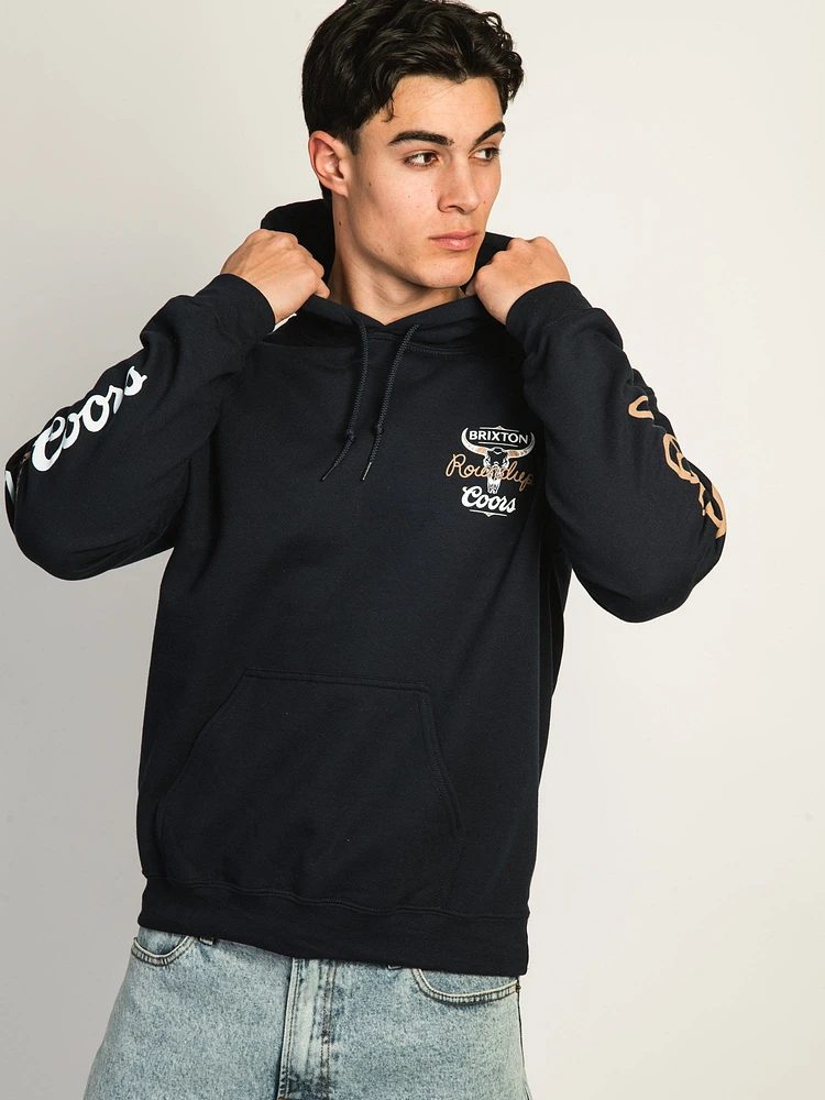 BRIXTON COORS ROUND UP PULLOVER HOODIE