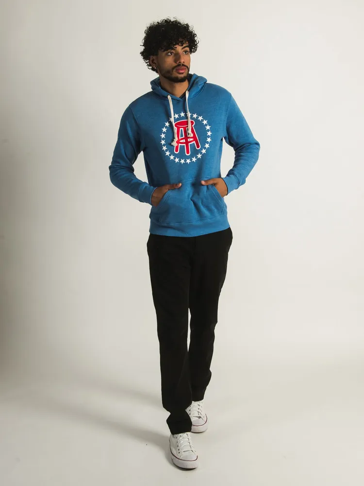 BARSTOOL SPORTS LONG SLEEVE PULLOVER HOODIE