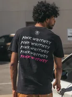 TSHIRT POCHETTE PINK WHITNEY REPEAT POUR HOMME