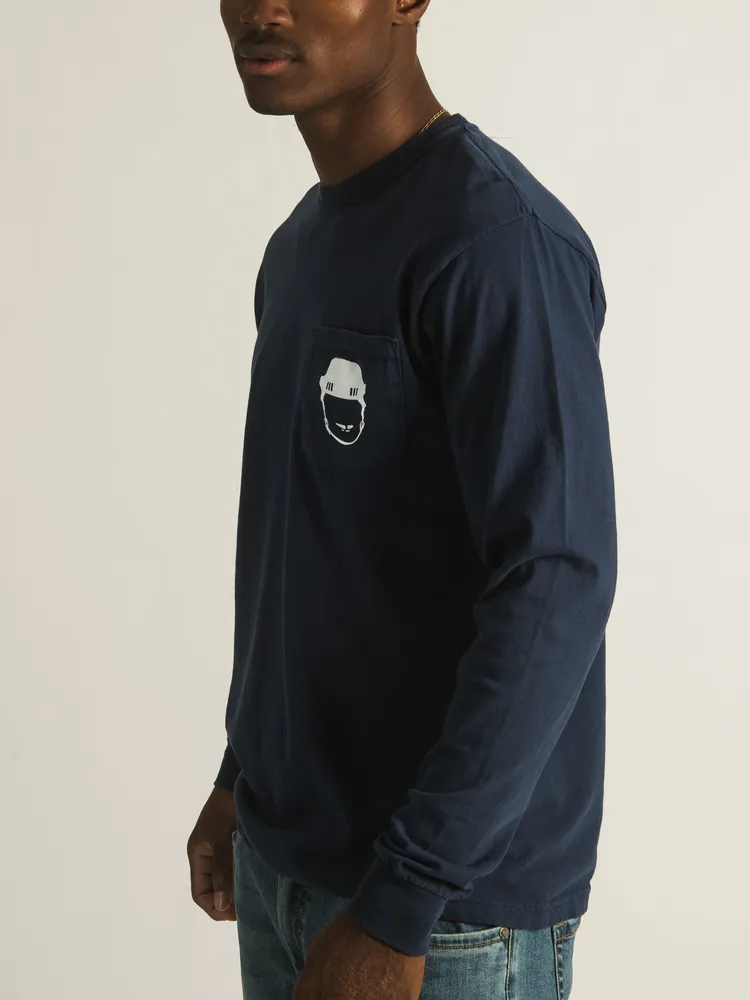 BARSTOOL SPORTS SPITTIN CHICLETS NBD HELMET LONG SLEEVE TEE - CLEARANC