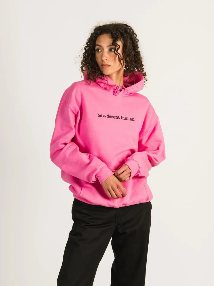 BARSTOOL SPORTS BE A DECENT HUMAN PULLOVER HOODIE