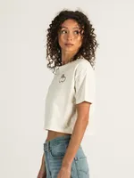 BARSTOOL SPORTS CHICKS THE OFFICE CROP TEE - CLEARANCE