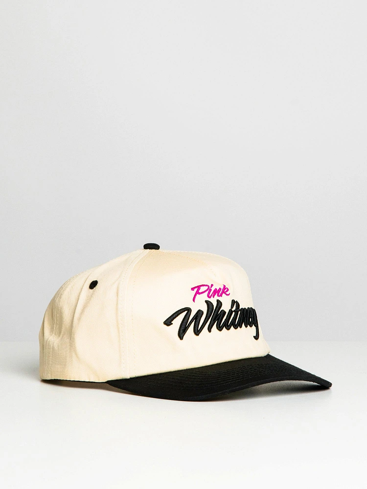 CASQUETTE PINK WHITNEY SCRIPT