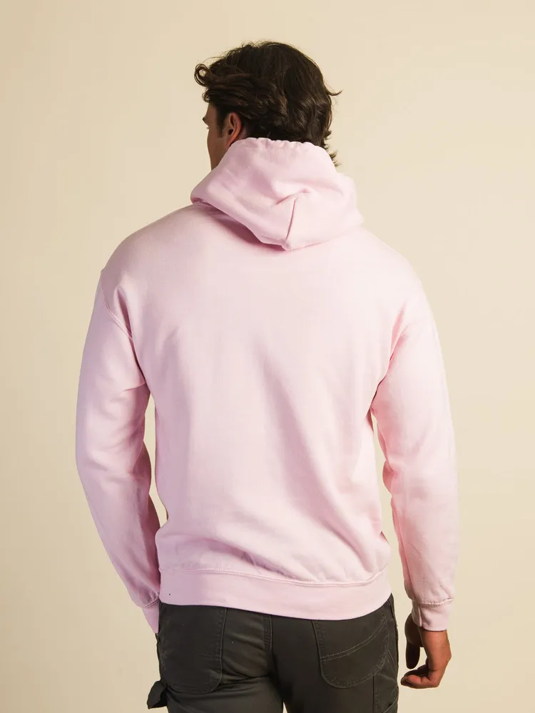 BARSTOOL SPORTS PINK WHITNEY VARSITY HOODIE