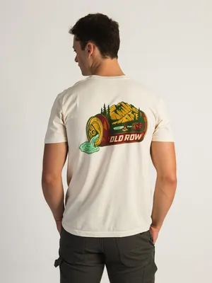 OLD ROW BEER CAN MOUNTAIN T-SHIRT