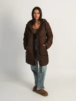 B.YOUNG BOMINA LONG PUFFER JACKET CAFE