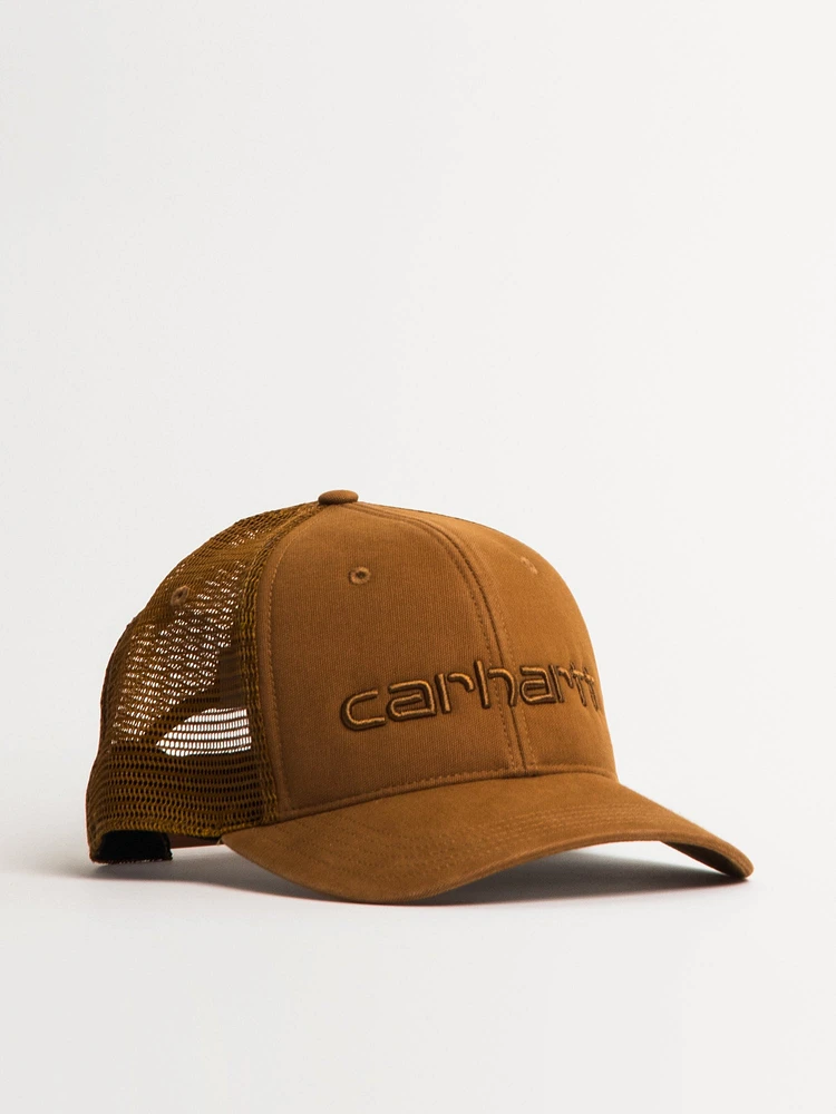 CARHARTT CANVAS MESH-BACK LOGO GRAPHIC HAT