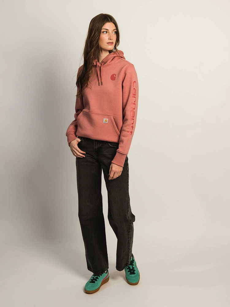 PULL OVER À CAPUCHE AVEC LOGO DE CARHARTT