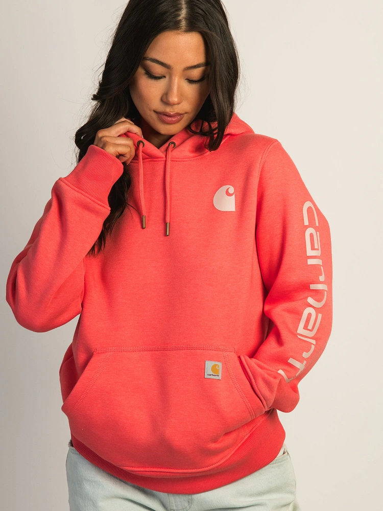 PULL OVER À CAPUCHE AVEC LOGO CARHARTT