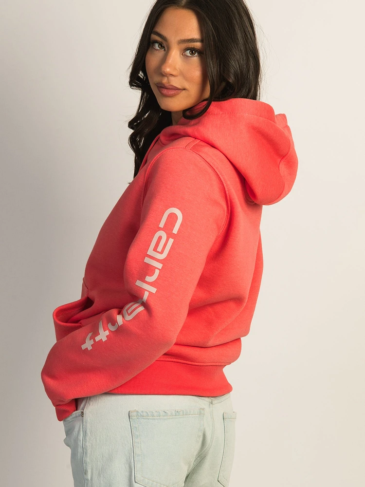 PULL OVER À CAPUCHE AVEC LOGO CARHARTT