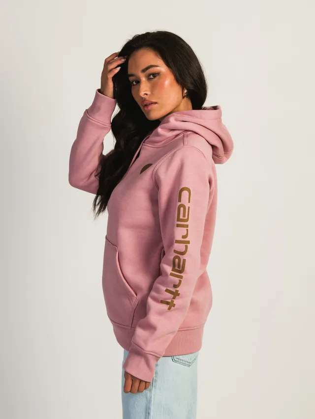 Boathouse CARHARTT LOGO SLEEVE PULLOVER HOODIE