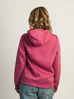 SWEAT À CAPUCHE CARHARTT LOGO SUR MANCHE