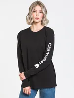 CARHARTT SLEEVE LOGO LONG TEE