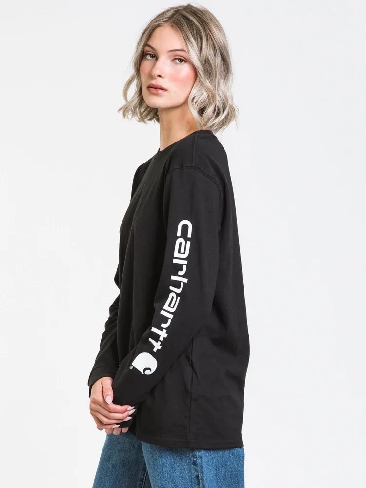 CARHARTT SLEEVE LOGO LONG TEE