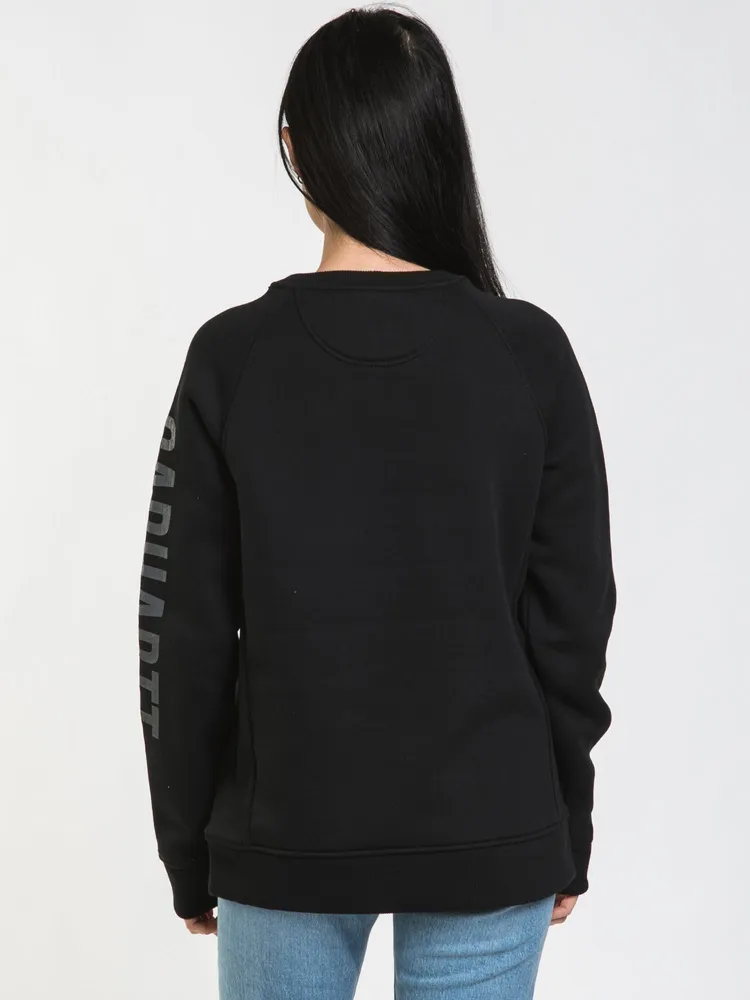 SWEATSHIRT À COL RAS DU COU MIROITANT POUR FEMMES