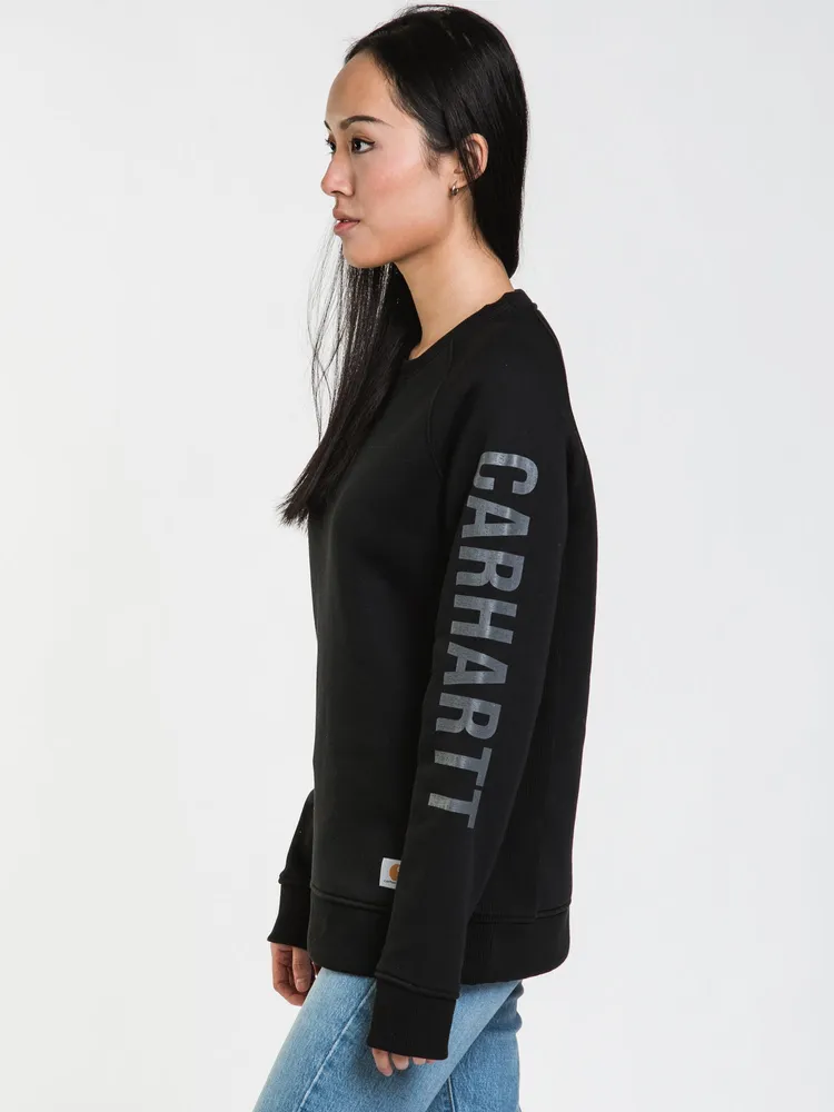 SWEATSHIRT À COL RAS DU COU MIROITANT POUR FEMMES